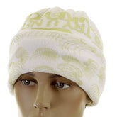 RMC JEANS TSUNAMI WAVE EMBROIDERED REVERSIBLE OFF WHITE FLEECE NECK WARMER SNOOD REDM5482