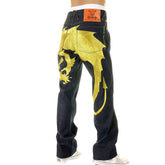 YOROPIKO HUNGRY DRAGON 574 SUPER EXCLUSIVE SELVEDGE DENIM JEANS WITH GOLD EMBROIDERY YORO2878