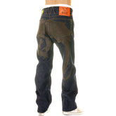 YOROPIKO LIMITED EDITION BLACK HUNGRY DRAGON 574 VINTAGE CUT RAW SELVEDGE DENIM JEANS YORO2880