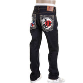 RMC MARTIN KSOHOH JEANS FUKUSUKE & TEN CHI JIN SLIMMER CUT 1001 MODEL DENIM JEANS REDM1162