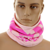 RMC MARTIN KSOHOH REVERSIBLE 5515N01D5 FLEECE NECK WARMER SNOOD IN LIGHT PINK REDM5484A