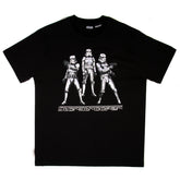 RMC JEANS X HEADSTONE COLLECTORS ITEM STORMTROOPERS PRINTED BLACK REGULAR FIT CREWNECK T-SHIRT HEAD3773