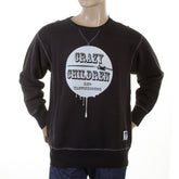 RMC MARTIN KSOHOH MENS LARGE FITTING BLACK RWH141264 CREW NECK RED CRAZY CHILDREN PRINTED SWEATSHIRT REDM0929