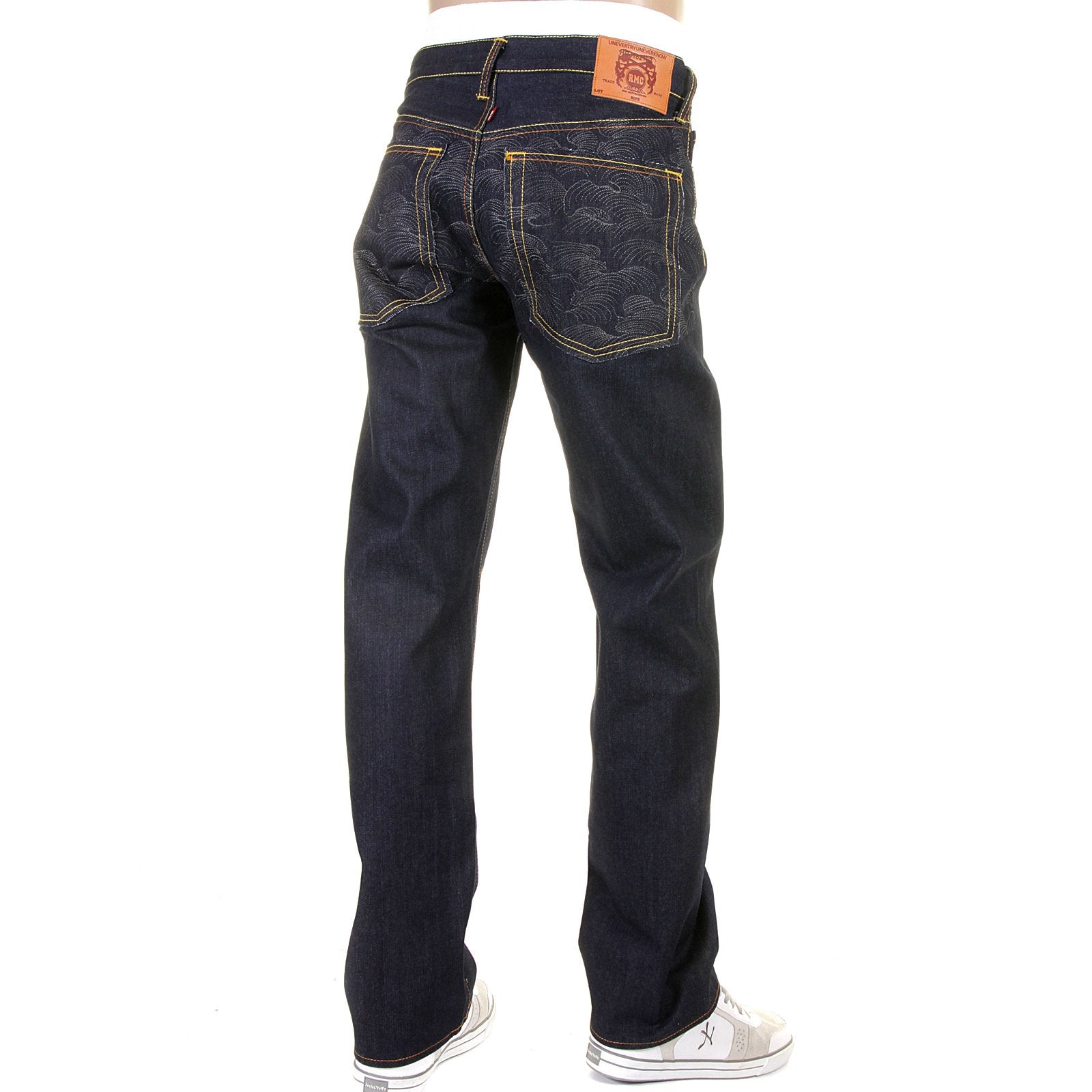 RMC MARTIN KSOHOH JEANS FULL BACK CHARCOAL TSUNAMI WAVE REDM1775