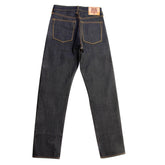 RMC MARTIN KSOHOH RAW UNWASHED VINTAGE FINISHED DRY DENIM JEANS IN DARK INDIGO REDM2285