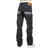 RMC MARTIN KSOHOH SLIM CUT 1001 MODEL SKY HAND PAINTED MENS SUPER EXCLUSIVE DARK INDIGO RAW DENIM JEANS REDM5656