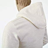RMC JEANS MENS R6MPJK492WWH WOOL MIX REGULAR FIT HOODED ZIPPED JACKET TSUNAMI WAVE IN IVORY REDM1038