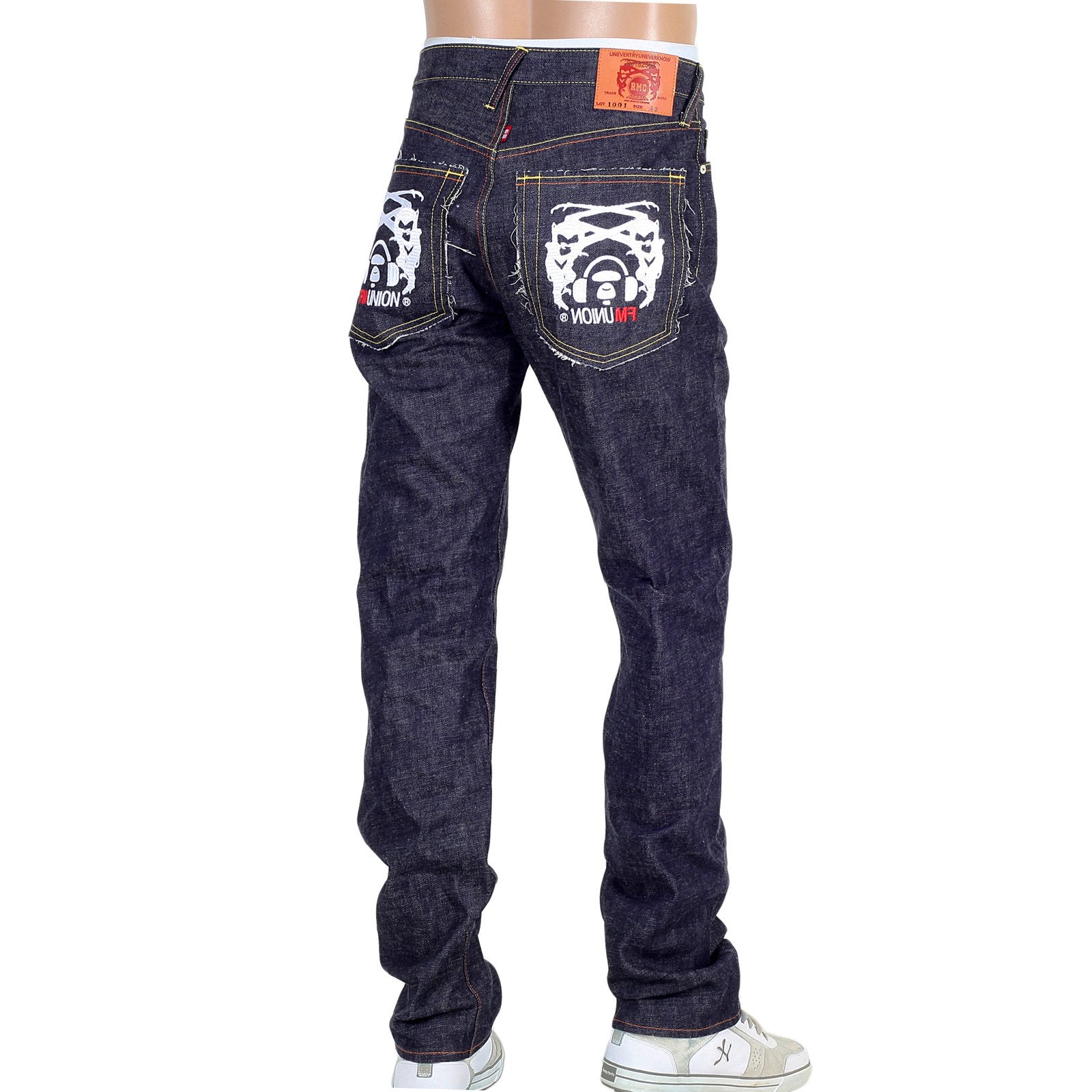 RMC MARTIN KSOHOH 4A BAND RAW SELVEDGE INDIGO 1001 SLIM MODEL JAPANESE DENIM JEANS RMC1932
