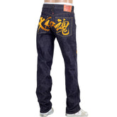 RMC YAMATO DAMASHI 12TH ANNIVERSARY RQP14039 INDIGO SELVEDGE 1001 JAPANESE DENIM JEANS RMC4145