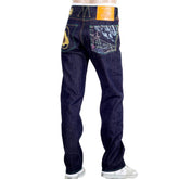 YOROPIKO EXCLUSIVE VINTAGE CUT JAY Z LIMITED EDITION RAW SELVEDGE DENIM JEANS BY MARTIN YAT MING YORO9090