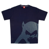 RMC JEANS BRAND MONKEY PRINTED REGULAR FIT SHORT SLEEVE CREWNECK NAVY BLUE T-SHIRT FOR MEN REDM3497