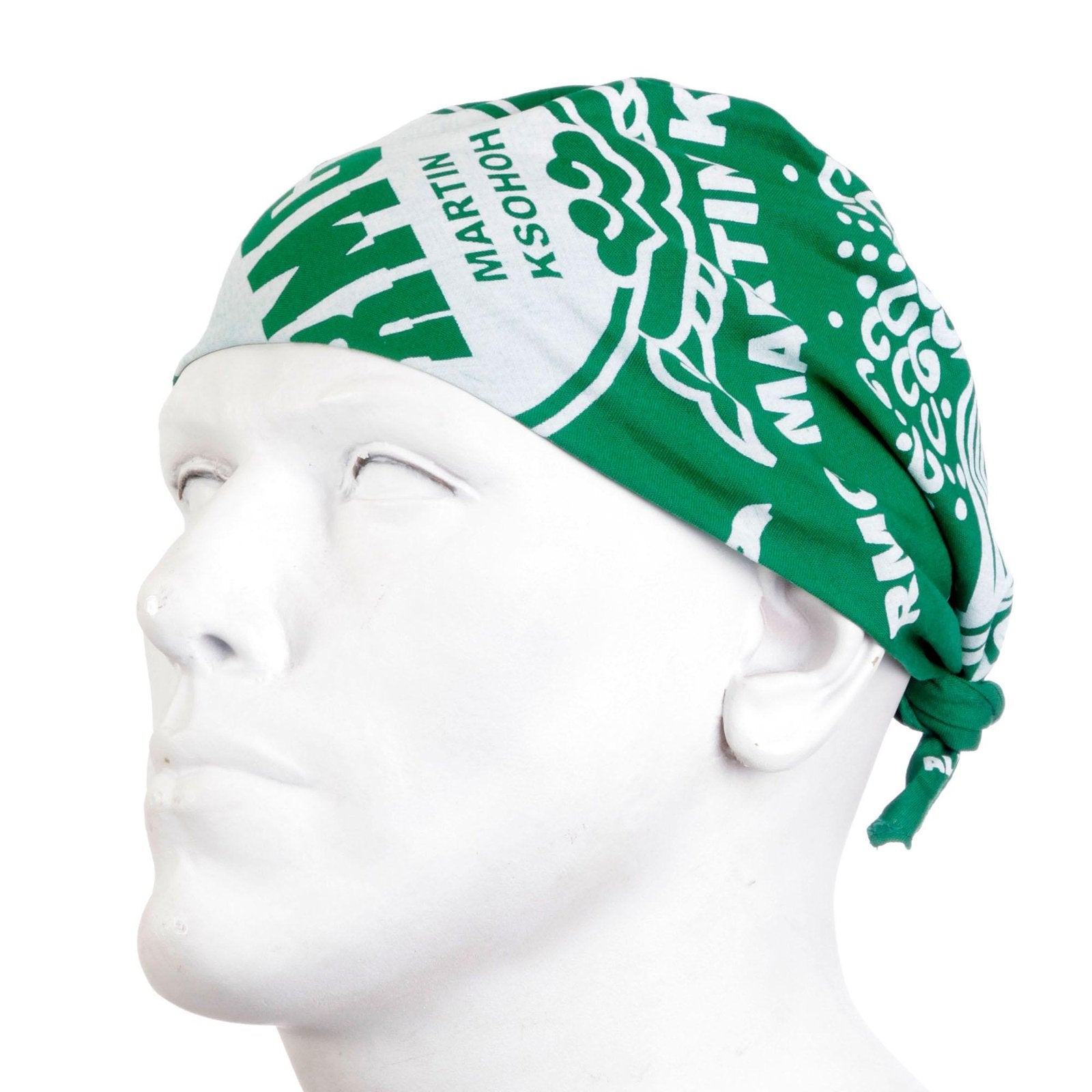 RMC JEANS 100% COTTON GREEN PRINTED BANDANA FOR MEN RMC JEANS2918
