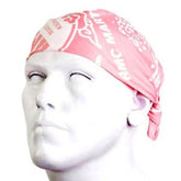 RMC JEANS PRINTED PINK 100% COTTON BANDANA FOR MEN RMC JEANS2933