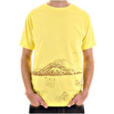RMC JEANS EXCLUSIVE TOYO STORY PORTER GENUINE AND AUTHENTIC SHORT SLEEVE YELLOW COTTON T SHIRT REDM5932