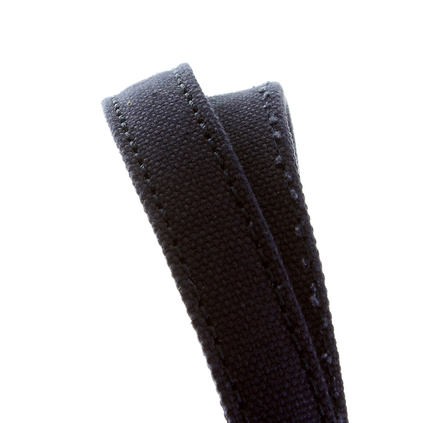 RMC MKWS COTTON UNISEX WHITE CANVAS SHOPPER BAG WITH RED CANVAS BASE AND NAVY CANVAS HANDLES REDM5588