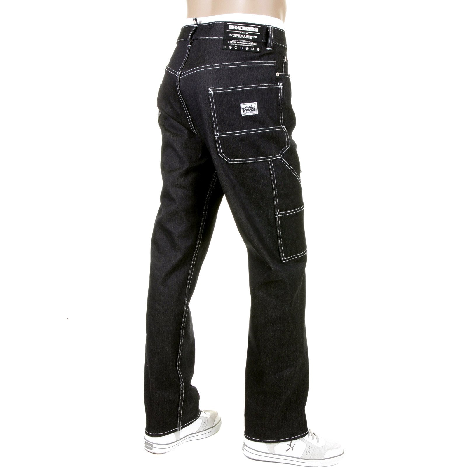 RMC MARTIN KSOHOH SUPER EXCLUSIVE UNWASHED WORKWEAR SELVEDGE DENIM JEANS REDM5473