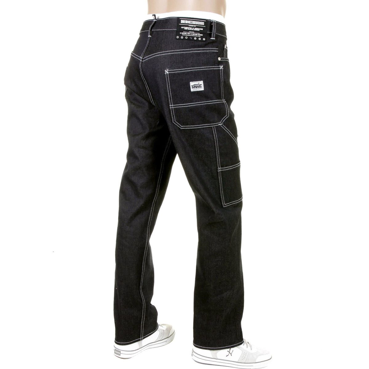 RMC MARTIN KSOHOH SUPER EXCLUSIVE UNWASHED WORKWEAR SELVEDGE DENIM JEANS REDM5473