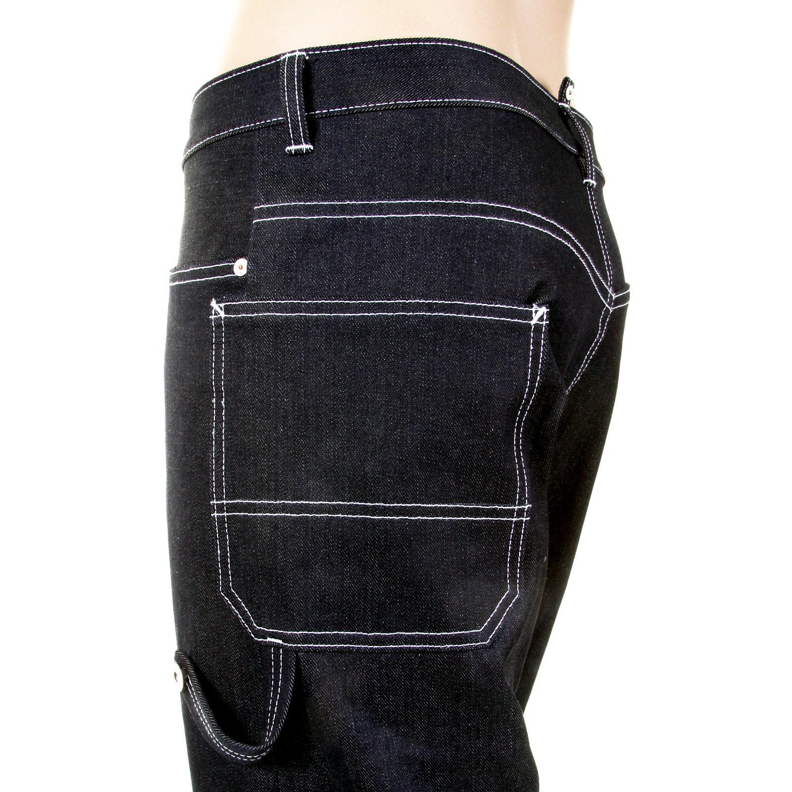 RMC MARTIN KSOHOH SUPER EXCLUSIVE UNWASHED WORKWEAR SELVEDGE DENIM JEANS REDM5473