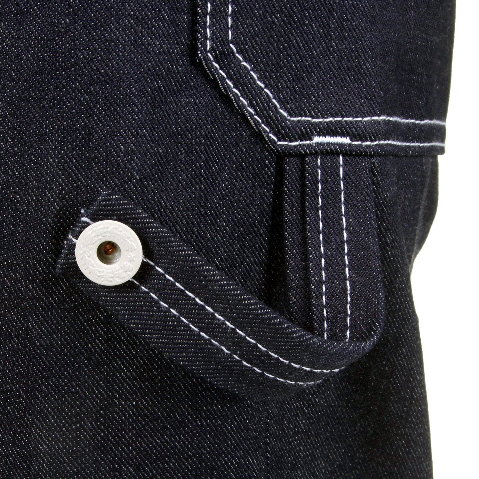 RMC MARTIN KSOHOH SUPER EXCLUSIVE UNWASHED WORKWEAR SELVEDGE DENIM JEANS REDM5473