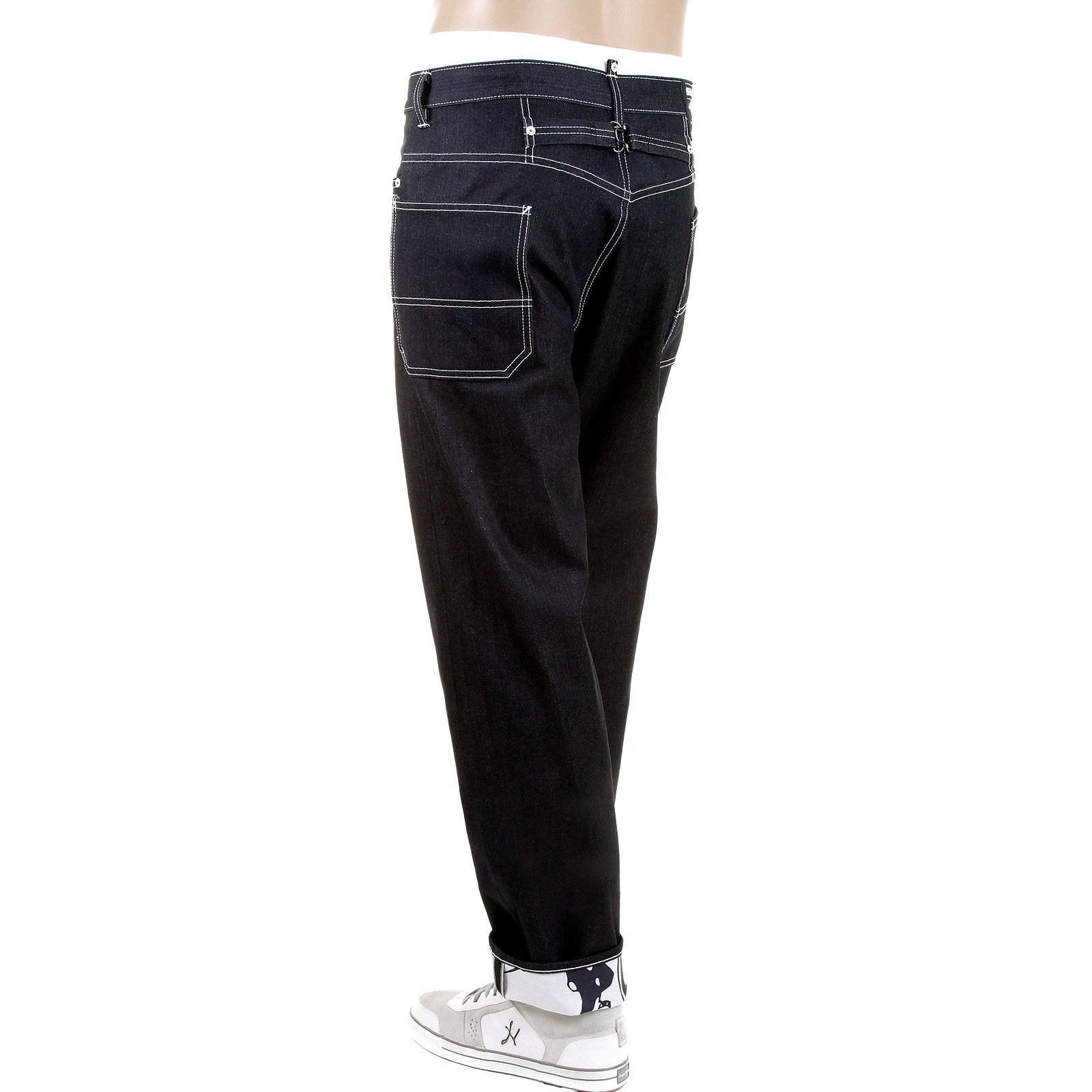 RMC SUPER EXCLUSIVE UNWASHED HOUSE SELVEDGE VINTAGE CUT DENIM JEANS REDM5472