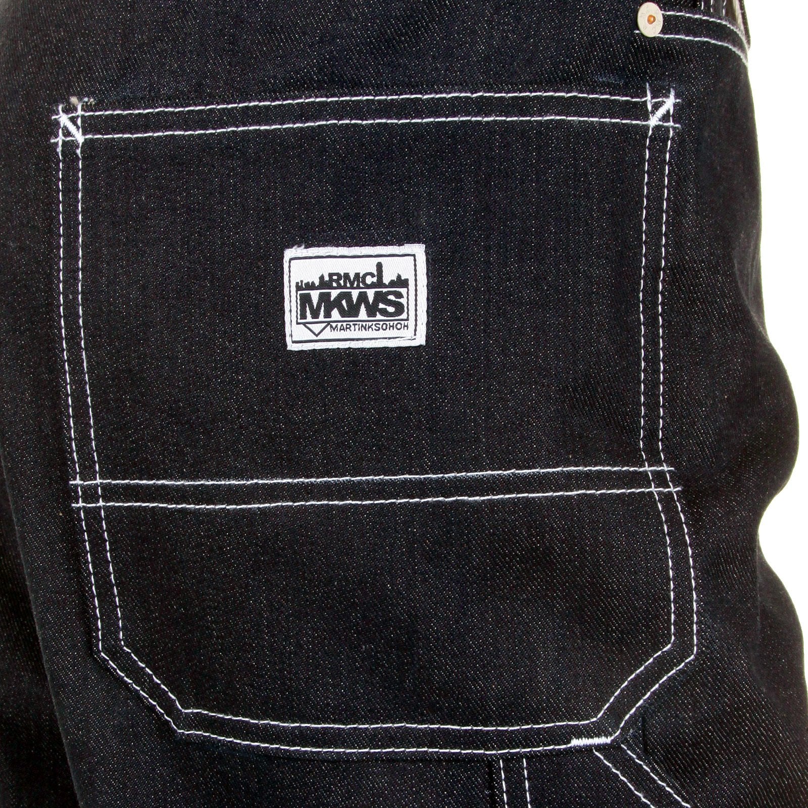 RMC SUPER EXCLUSIVE UNWASHED HOUSE SELVEDGE VINTAGE CUT DENIM JEANS REDM5472