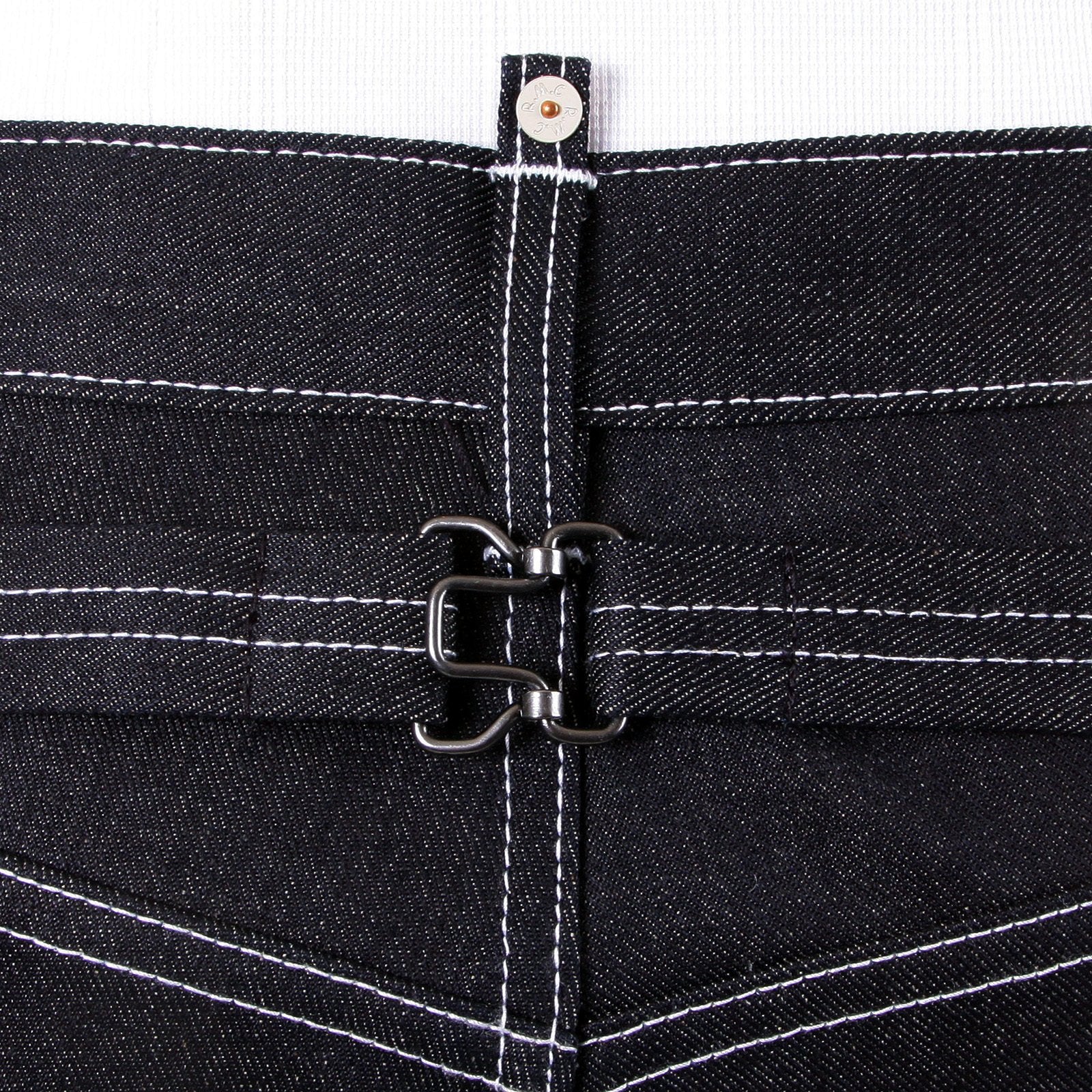 RMC SUPER EXCLUSIVE UNWASHED HOUSE SELVEDGE VINTAGE CUT DENIM JEANS REDM5472