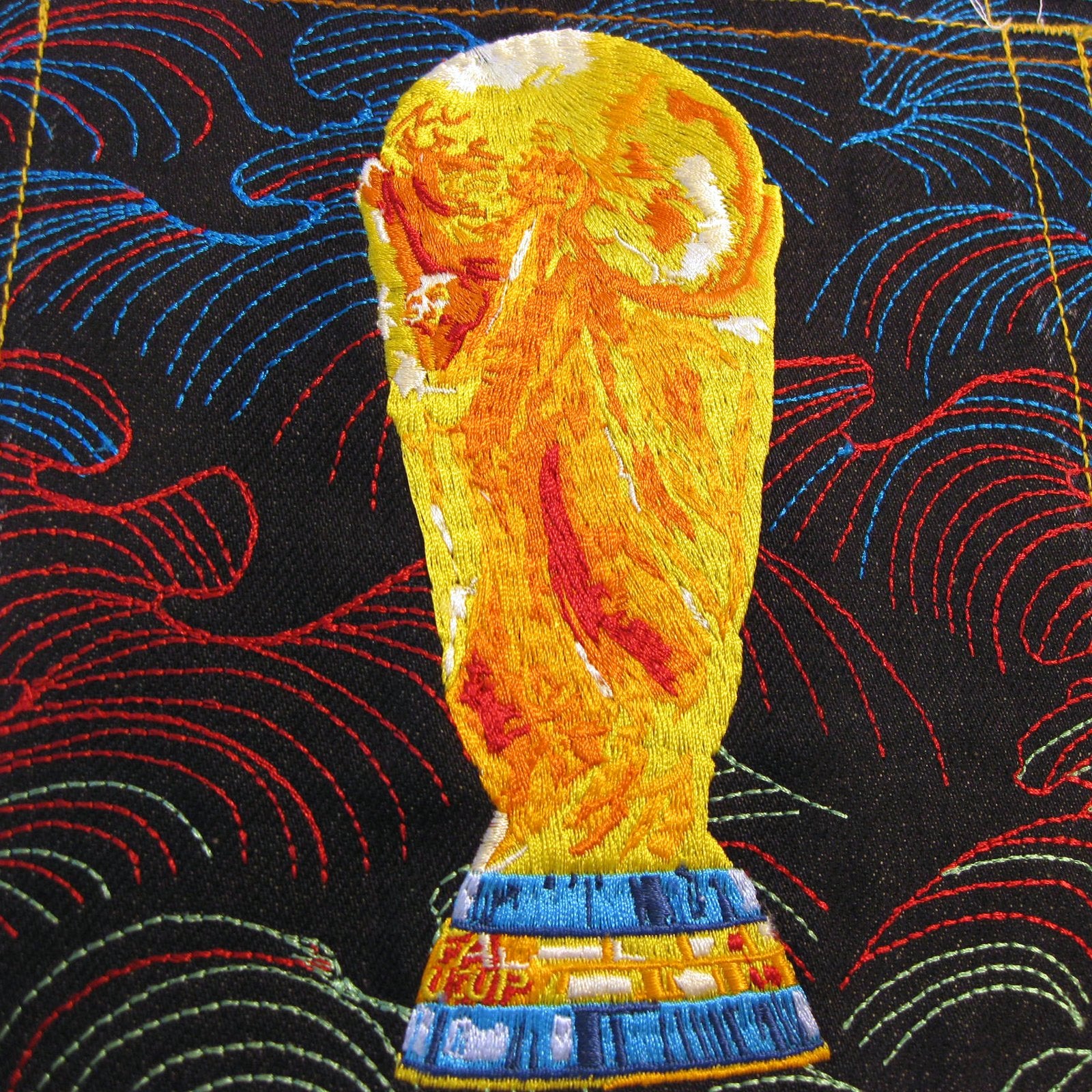 RMC JEANS LIMITED EDITION DARK INDIGO FIFA WORLD CUP VINTAGE CUT SELVEDGE RAW DENIM JEANS FOR MEN REDM0003