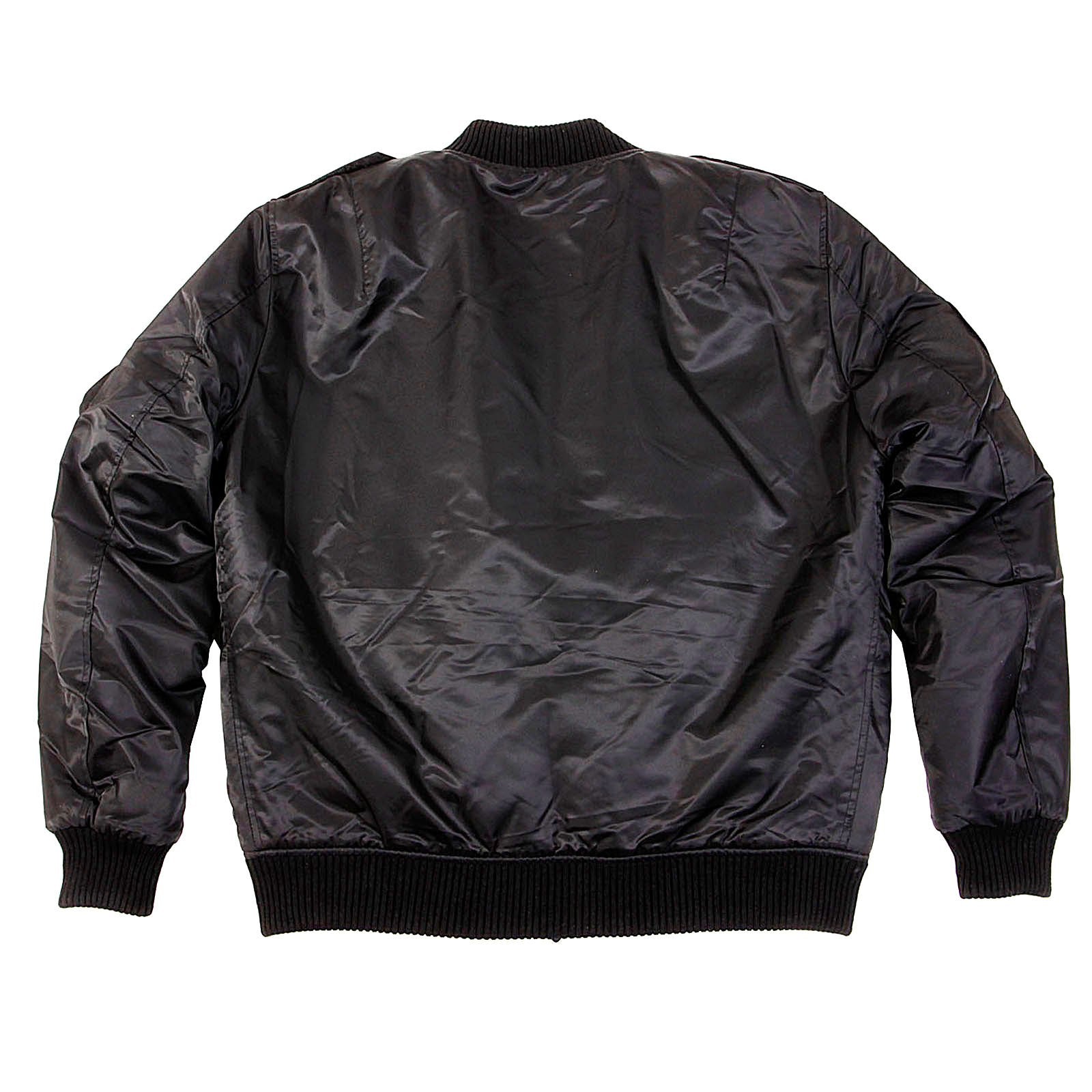 YOROPIKO X RMC RED MONKEY JEANS MA1 PADDED BLACK WIND AND WATER PROOF JACKET REDM3158
