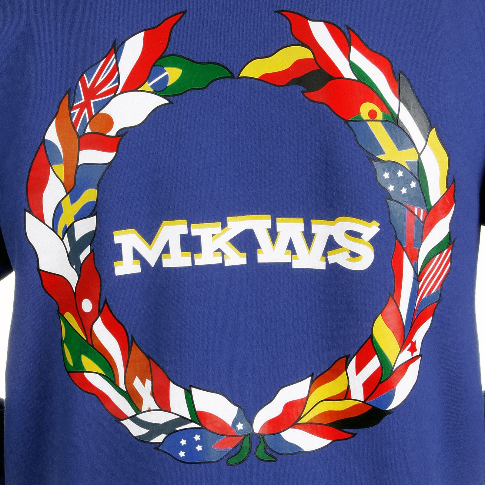 RMC MARTIN KSOHOH MKWS ROYAL BLUE HOODED ZIPPED REGULAR FIT SWEATSHIRT FOR MEN REDM2320