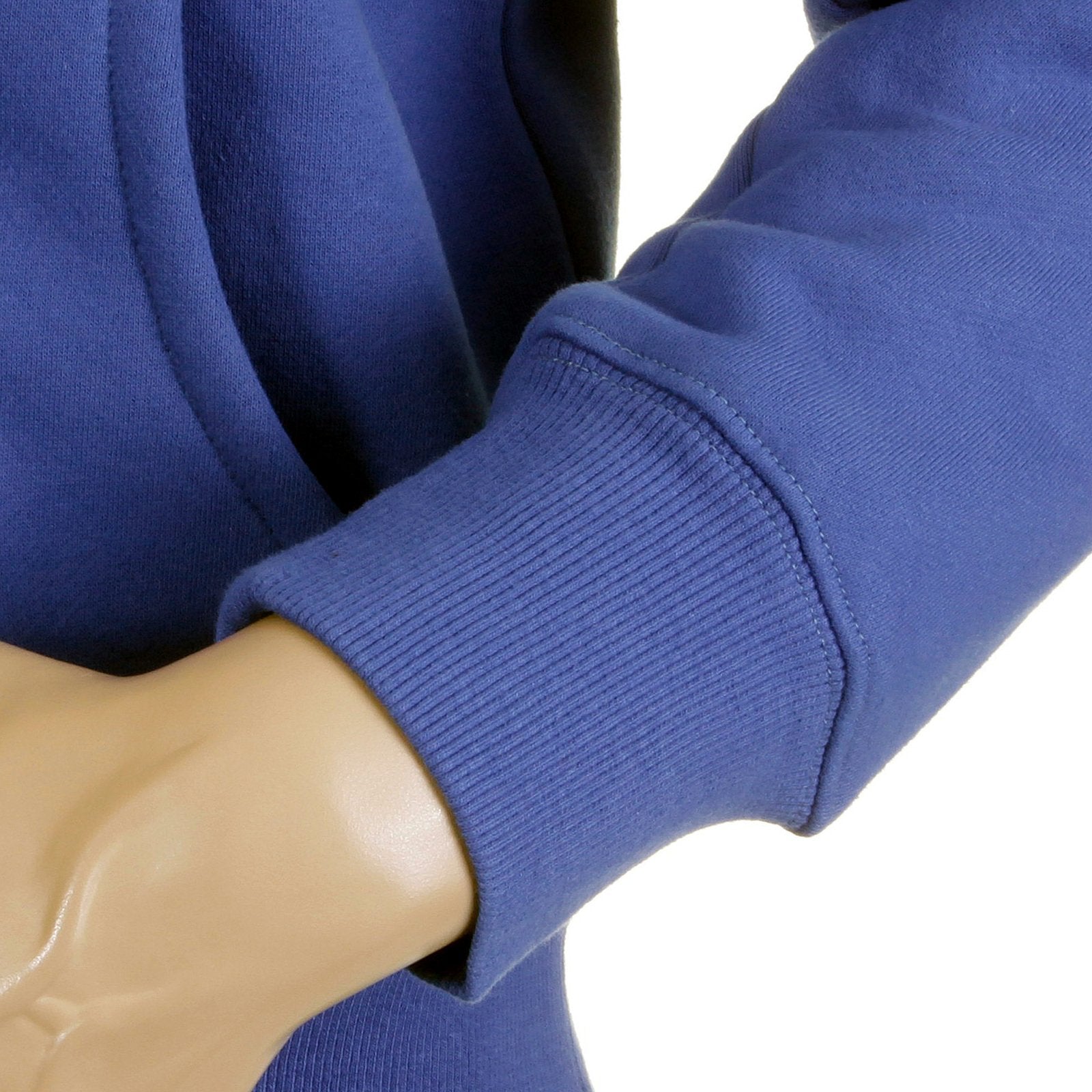 RMC MARTIN KSOHOH MKWS ROYAL BLUE HOODED ZIPPED REGULAR FIT SWEATSHIRT FOR MEN REDM2320