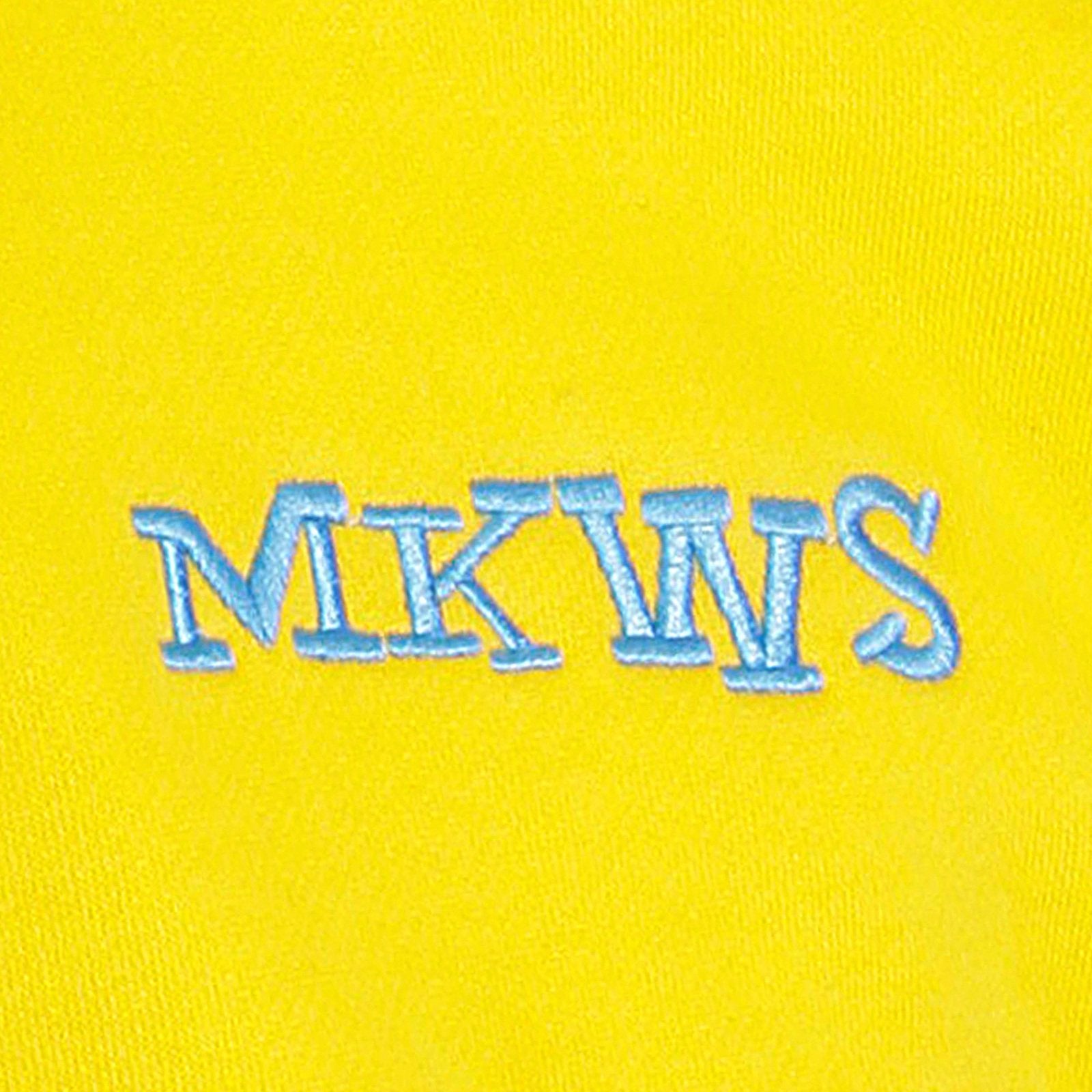 RMC MARTIN KSOHOH MKWS MENS REGULAR FIT HOODED YELLOW LAUREL LEAF PRINTED ZIP UP SWEATSHIRT REDM2321