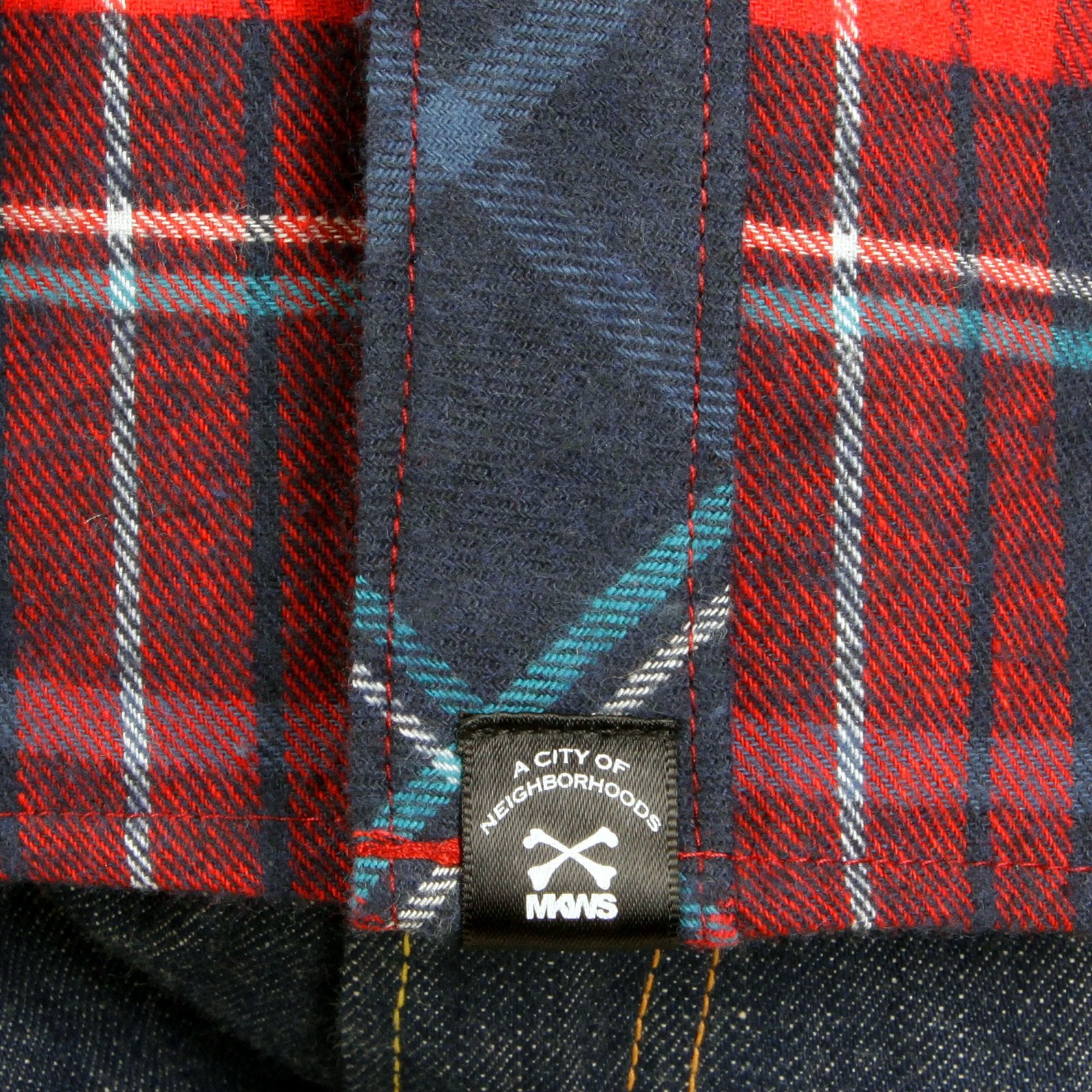 RMC MARTIN KSOHOH MKWS REGULAR FIT LONG SLEEVE BUTTON DOWN COLLAR RED CHECKED SHIRT FOR MEN REDM2296