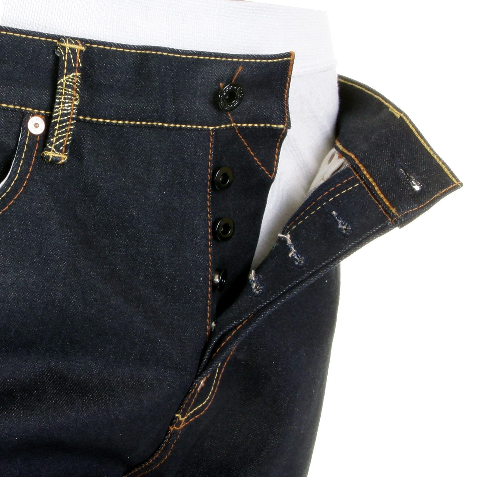 RMC JEANS EMPIRE CYBER MONKEY SLIMMER CUT GOLD EMBROIDERED MODEL 1001 DENIM JEANS REDM1148