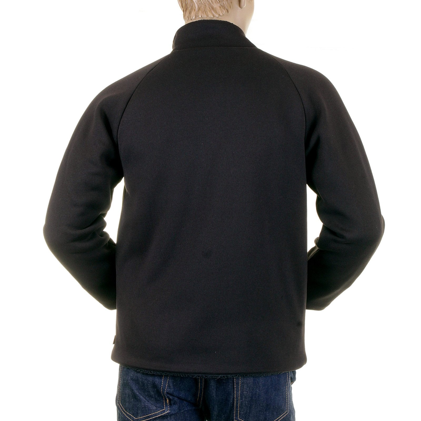 RMC MARTIN KSOHOH MKWS MENS REGULAR FIT FLEECE LINED BUTTON UP BLACK JACKET REDM2347