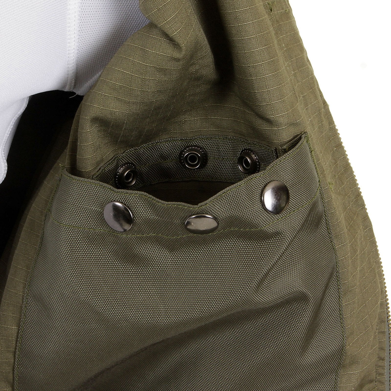 RMC MARTIN KSOHOH MKWS MENS REGULAR FIT ZIP UP BOMBER JACKET IN CAMOUFLAGE GREEN REDM2346