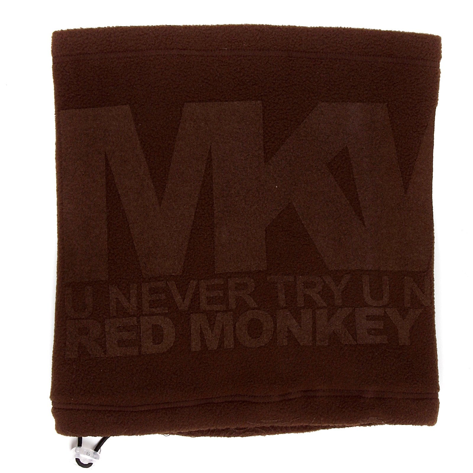 RMC MARTIN KSOHOH MKWS FLEECE NECK WARMER SNOOD IN BROWN REDM5501A