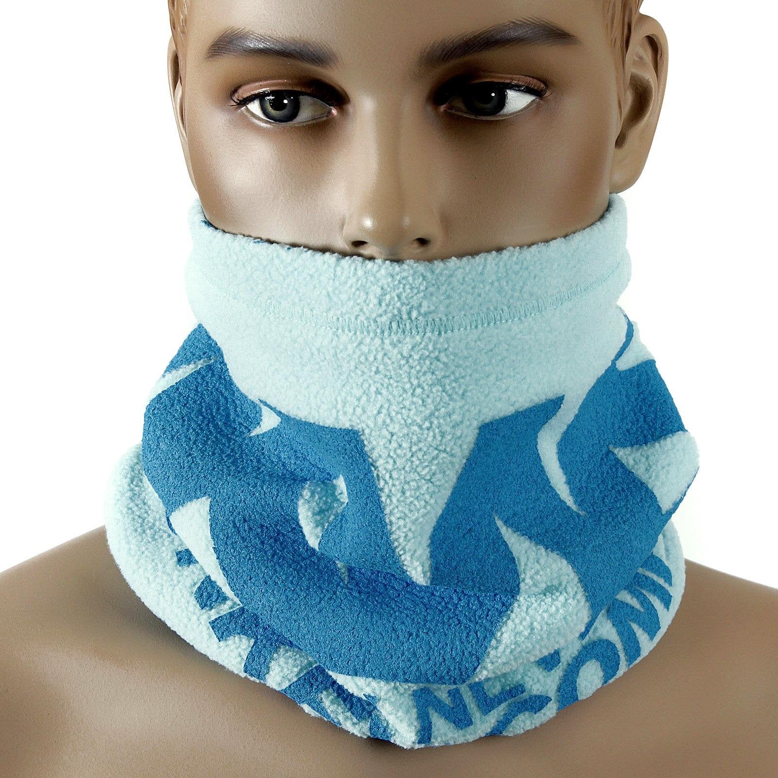 RMC Head Warmer Martin Ksohoh MKWS reversable sky blue neck warmer snood 5515N01D5 REDM5493a