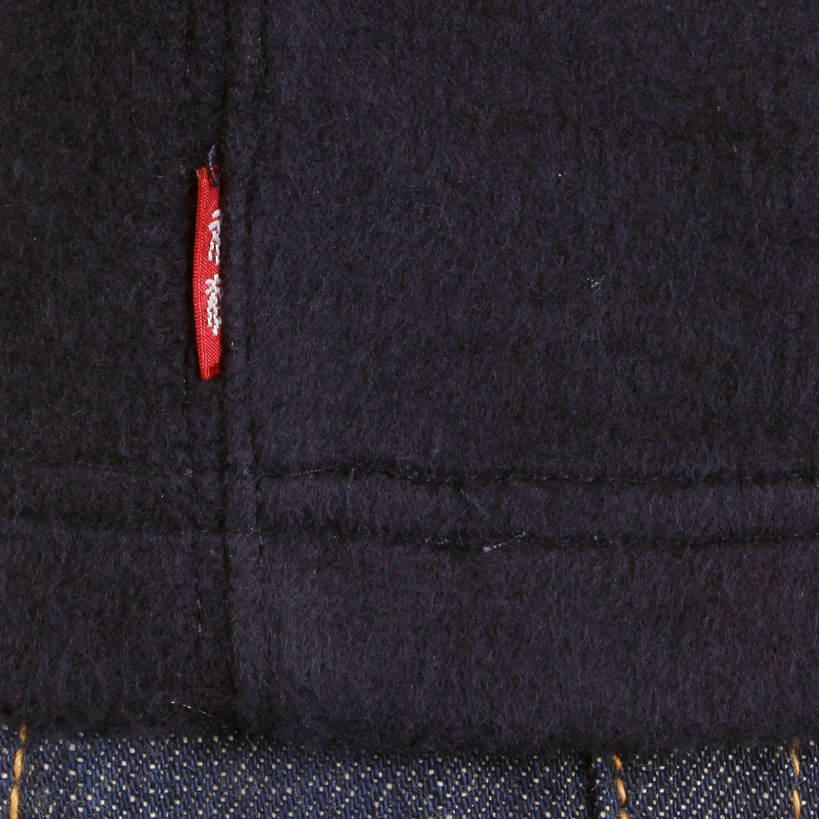 RMC MKWS NAVY BLUE BUTTON THROUGH REGULAR FIT SLEEVELESS PLUSH FLEECE MENS JACKET GILLET REDM2350