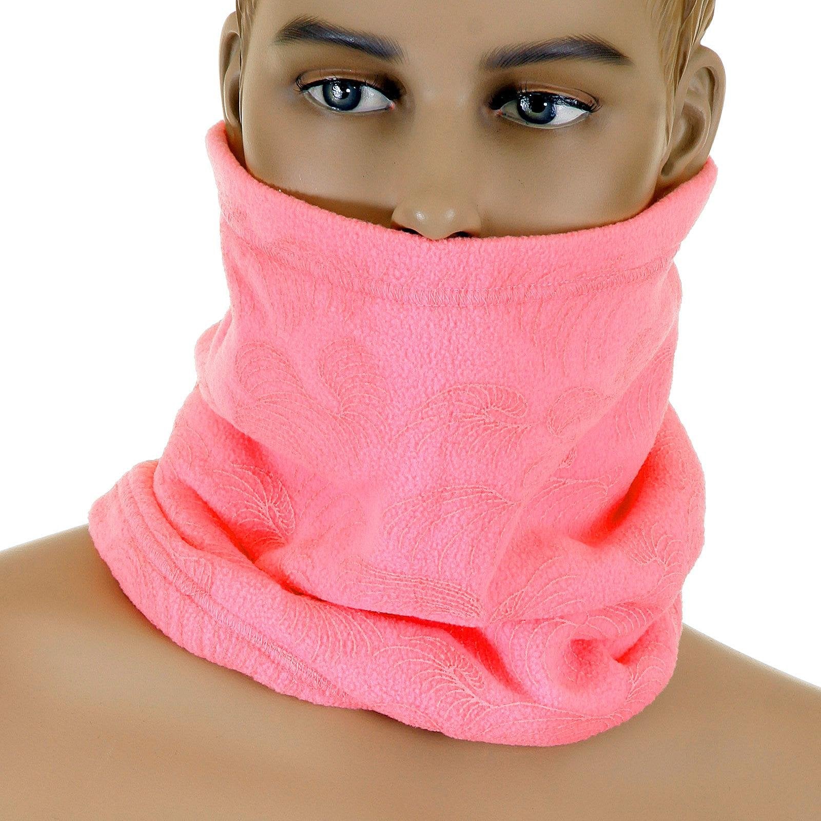 RMC MKWS Head warmer Martin Ksohoh reversable pink neck warmer snood REDM5502a