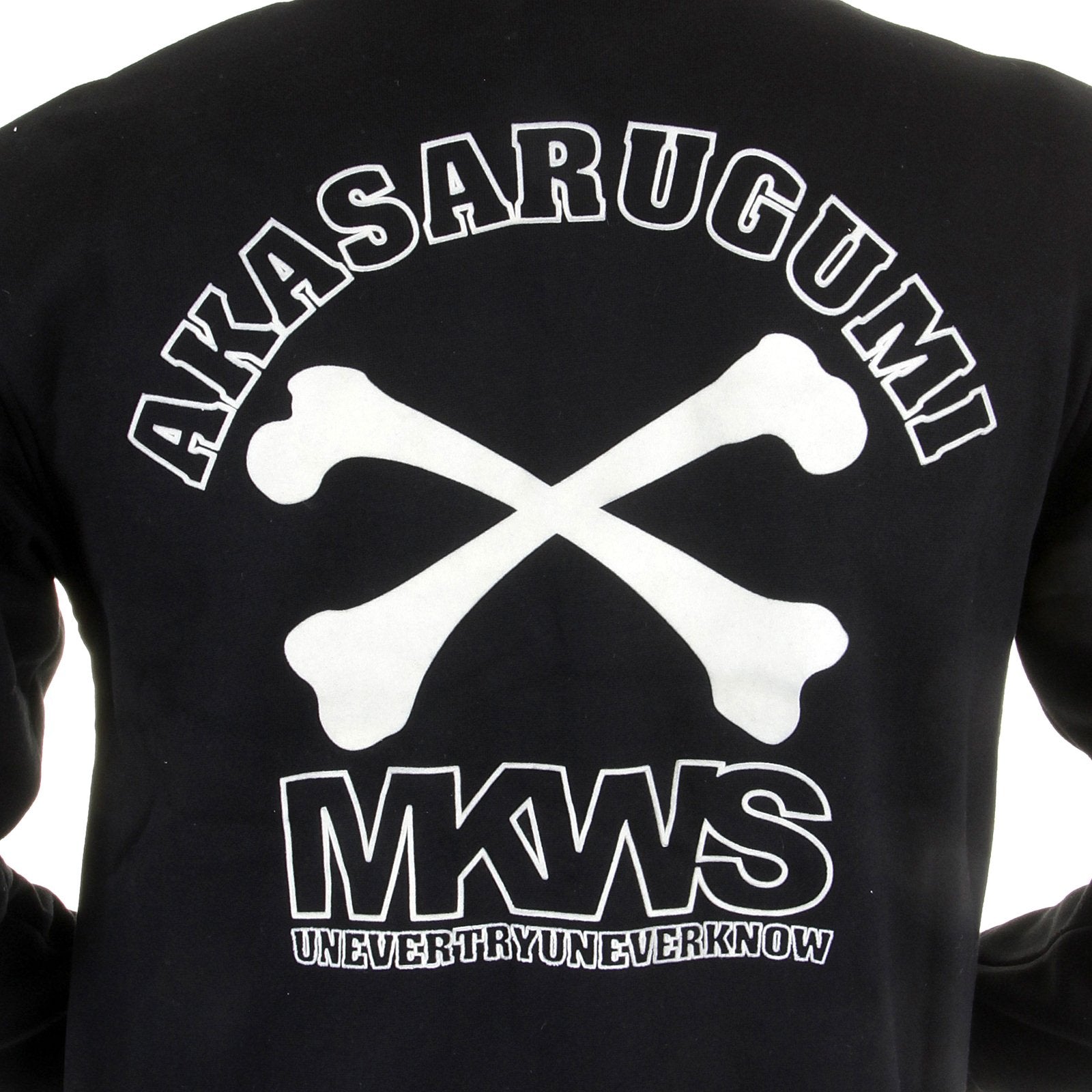 RMC MKWS REGULAR FIT MENS BLACK COTTON BASEBALL JACKET WITH PRESS STUD CLOSURE REDM5835