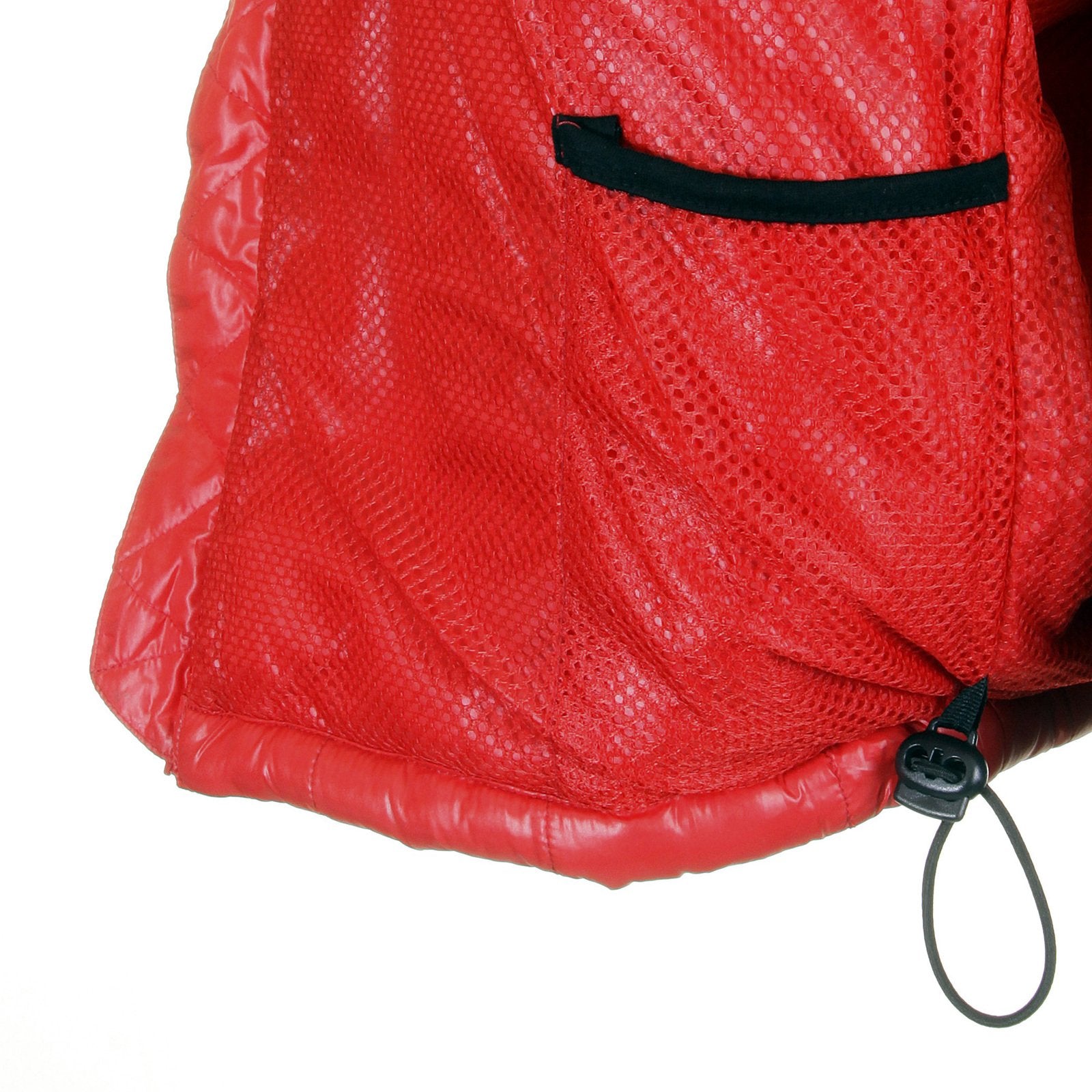 RMC MARTIN KSOHOH NYLON ZIP UP DOWN FILLED RQJ1088 REGULAR FIT MENS QUILTED JACKET IN RED REDM5838