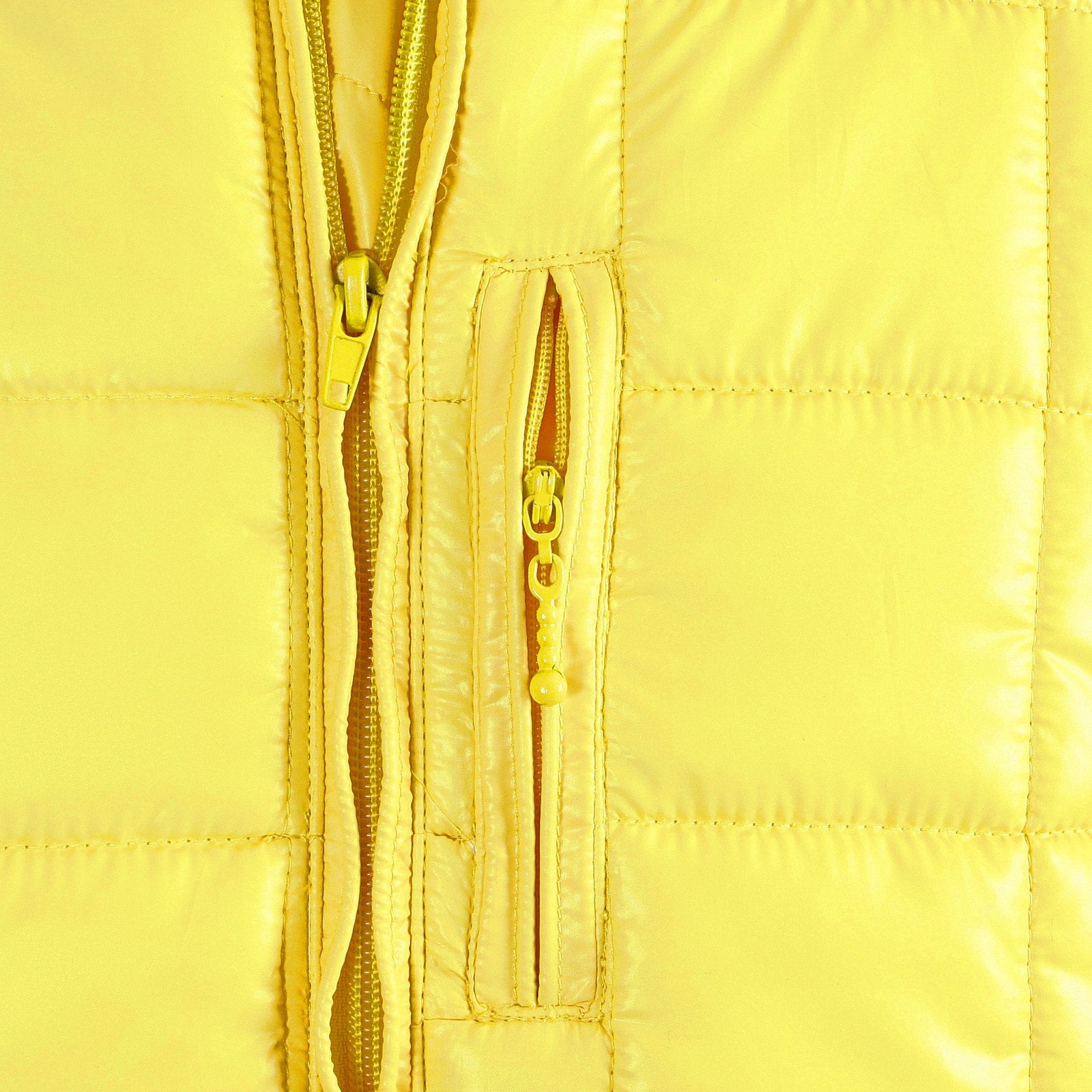 RMC MARTIN KSOHOH NYLON ZIP UP DOWN FILLED REGULAR FIT RQJ1088 MENS QUILTED JACKET IN YELLOW REDM5839