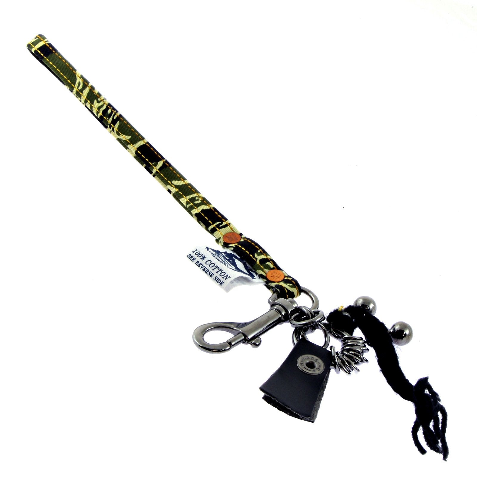 RMC MARTIN KSOHOH TIGER CAMO KEY CHAIN IN GREEN RQA11039 PRESENTED IN HAND CRAFTED WOODEN BOX REDM0495