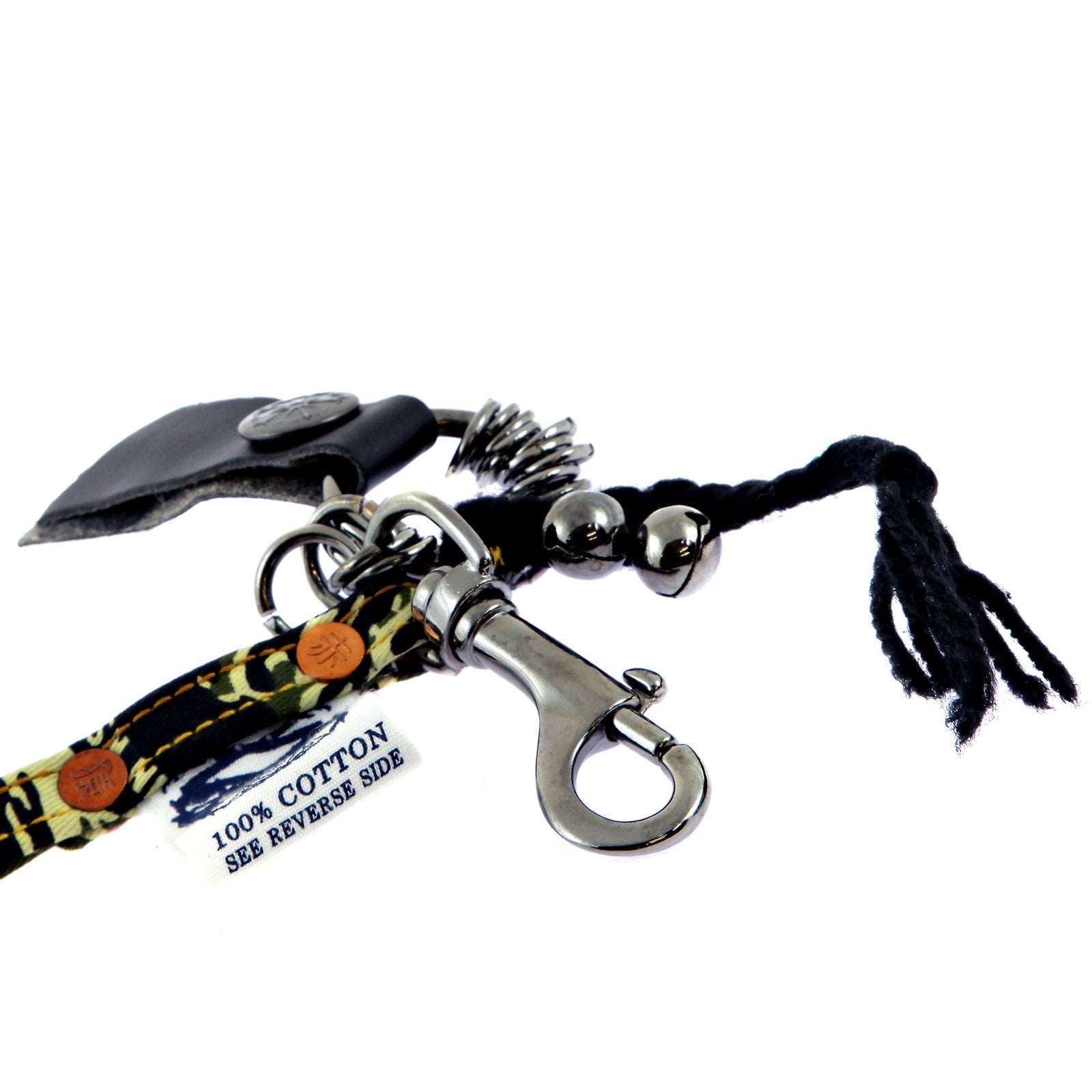 RMC MARTIN KSOHOH TIGER CAMO KEY CHAIN IN GREEN RQA11039 PRESENTED IN HAND CRAFTED WOODEN BOX REDM0495