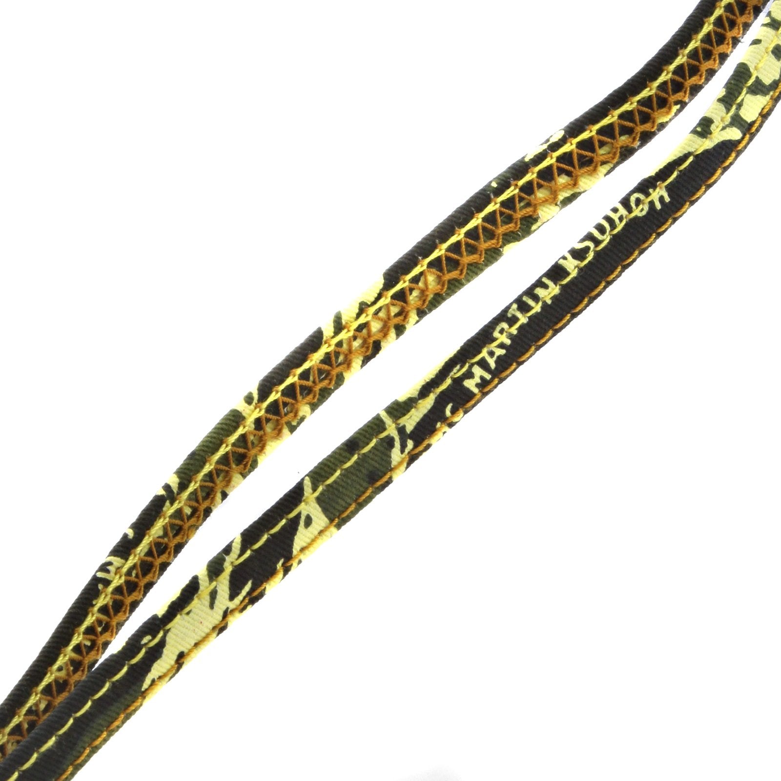 RMC MARTIN KSOHOH RQA11005 TIGER CAMO LANYARD KEY CHAIN IN GREEN PRESENTED IN HAND CRAFTED WOODEN BOX REDM0486
