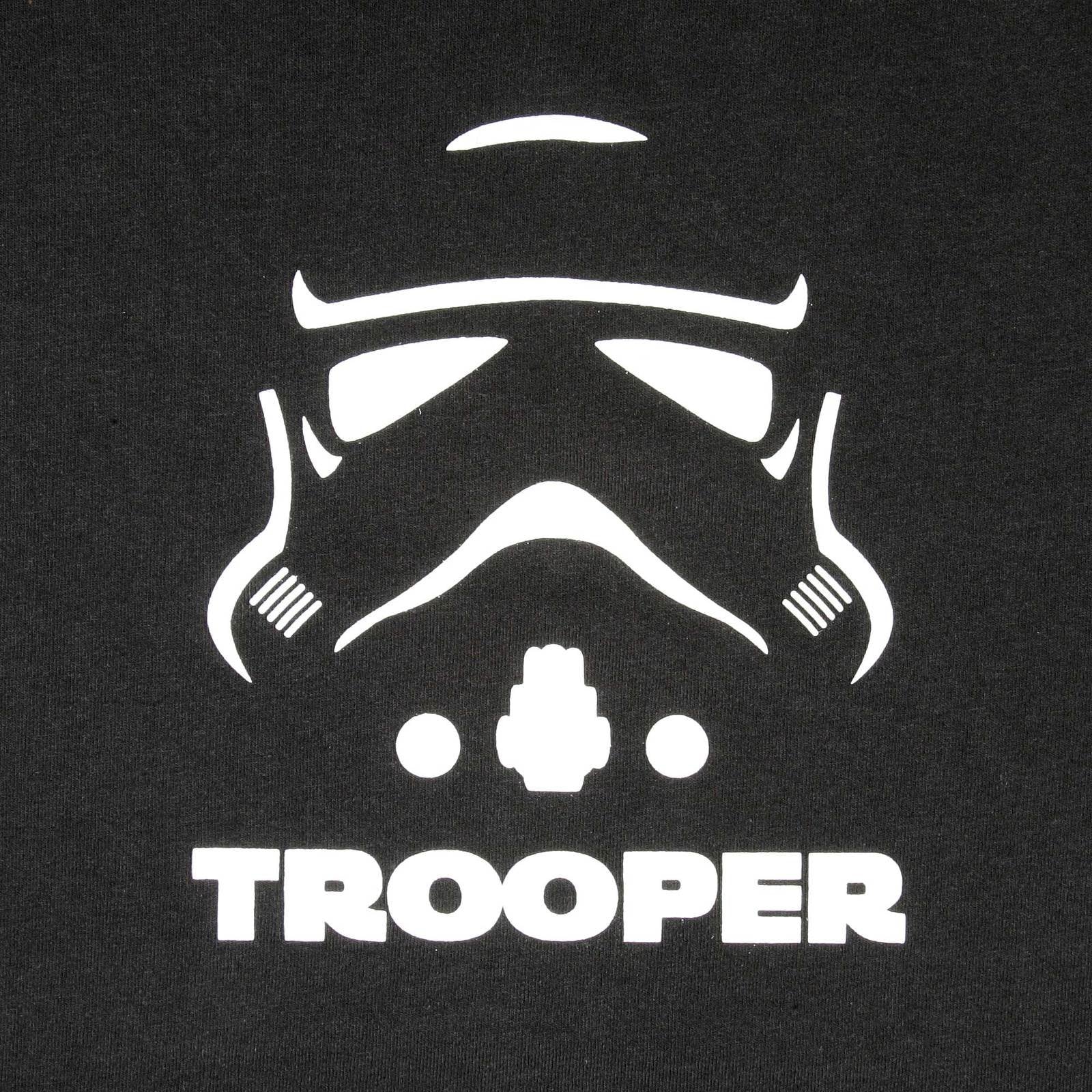 RMC JEANS X HEADSTONE COLLECTORS ITEM BLACK REGULAR FIT T SHIRT WITH TROOPER HEAD PRINT HEAD3772