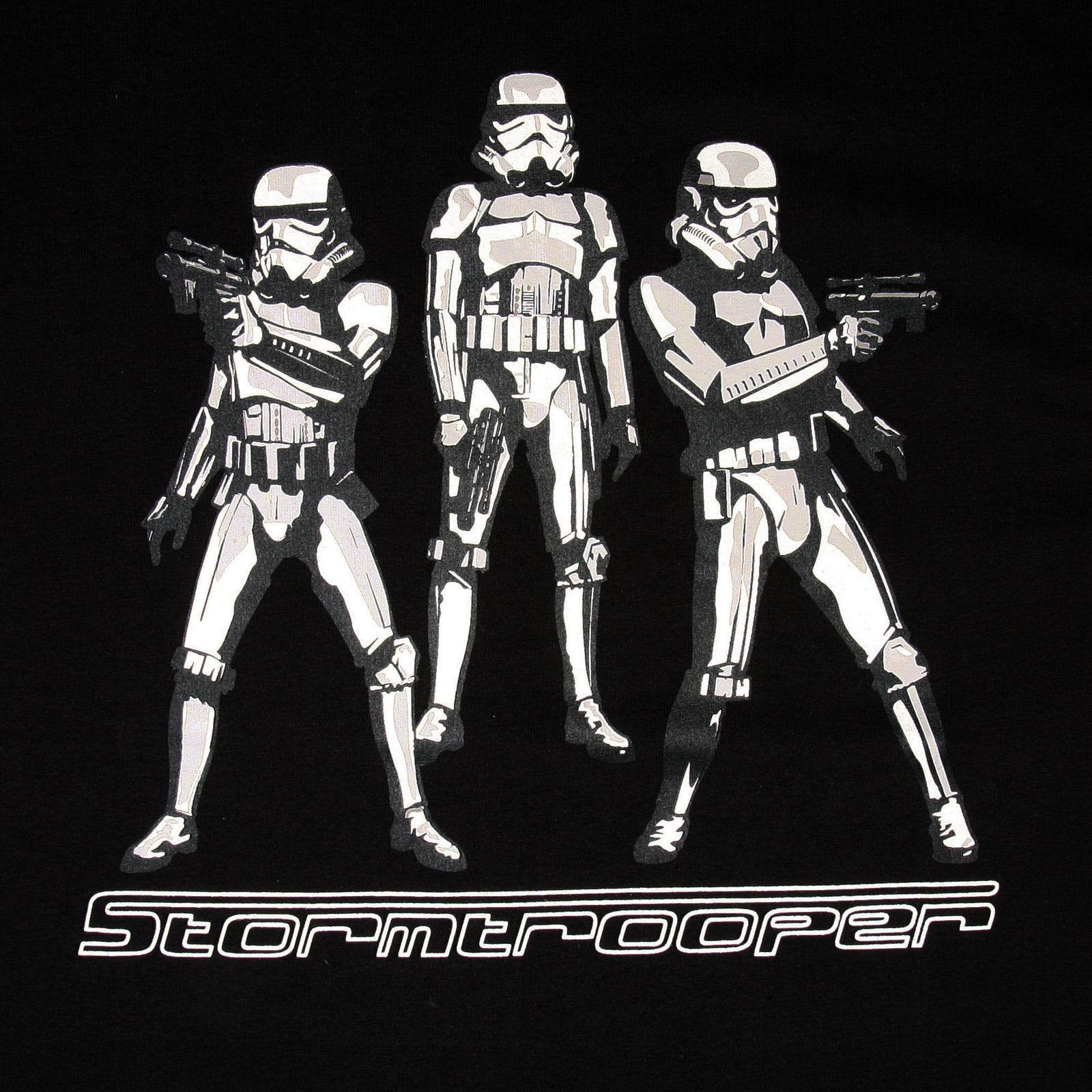 RMC JEANS X HEADSTONE COLLECTORS ITEM STORMTROOPERS PRINTED BLACK REGULAR FIT CREWNECK T-SHIRT HEAD3773