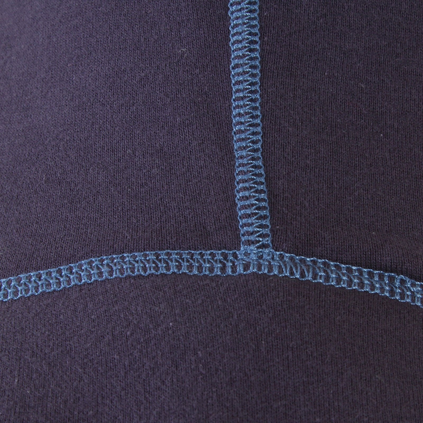 RMC NAVY BLUE HOODED LARGE RWC141264 FITTING PULLOVER SWEATSHIRT FOR MEN WITH CRAZY CHILDREN PRINT REDM0926