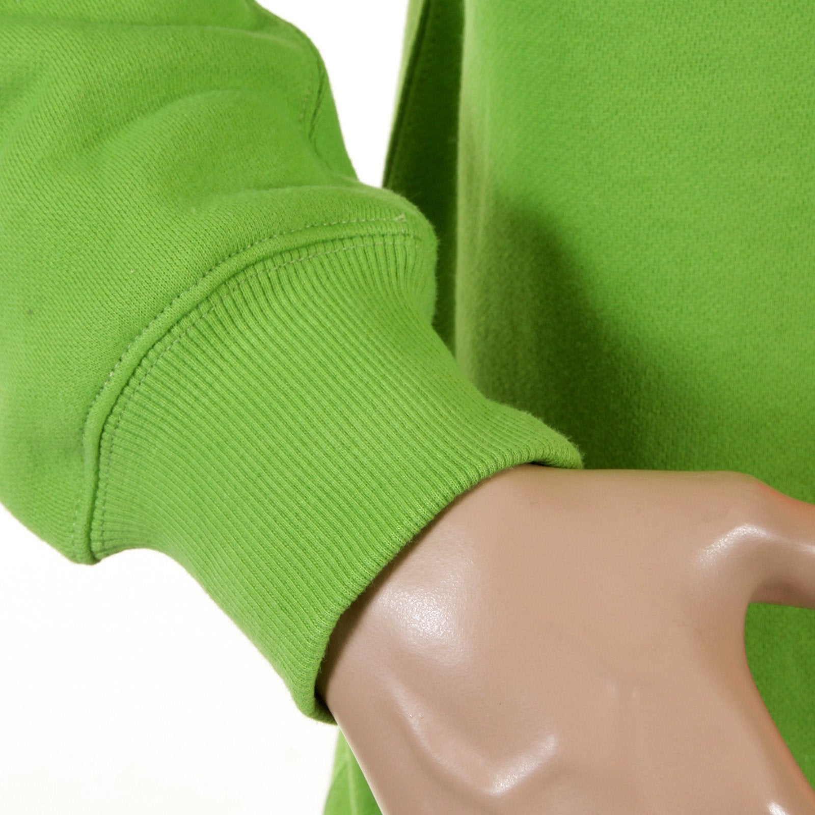 RMC MARTIN KSOHOH MENS LARGE FITTING LIME GREEN RWH141264 CREW NECK RED MY GIRL PRINTED SWEATSHIRT REDM0956