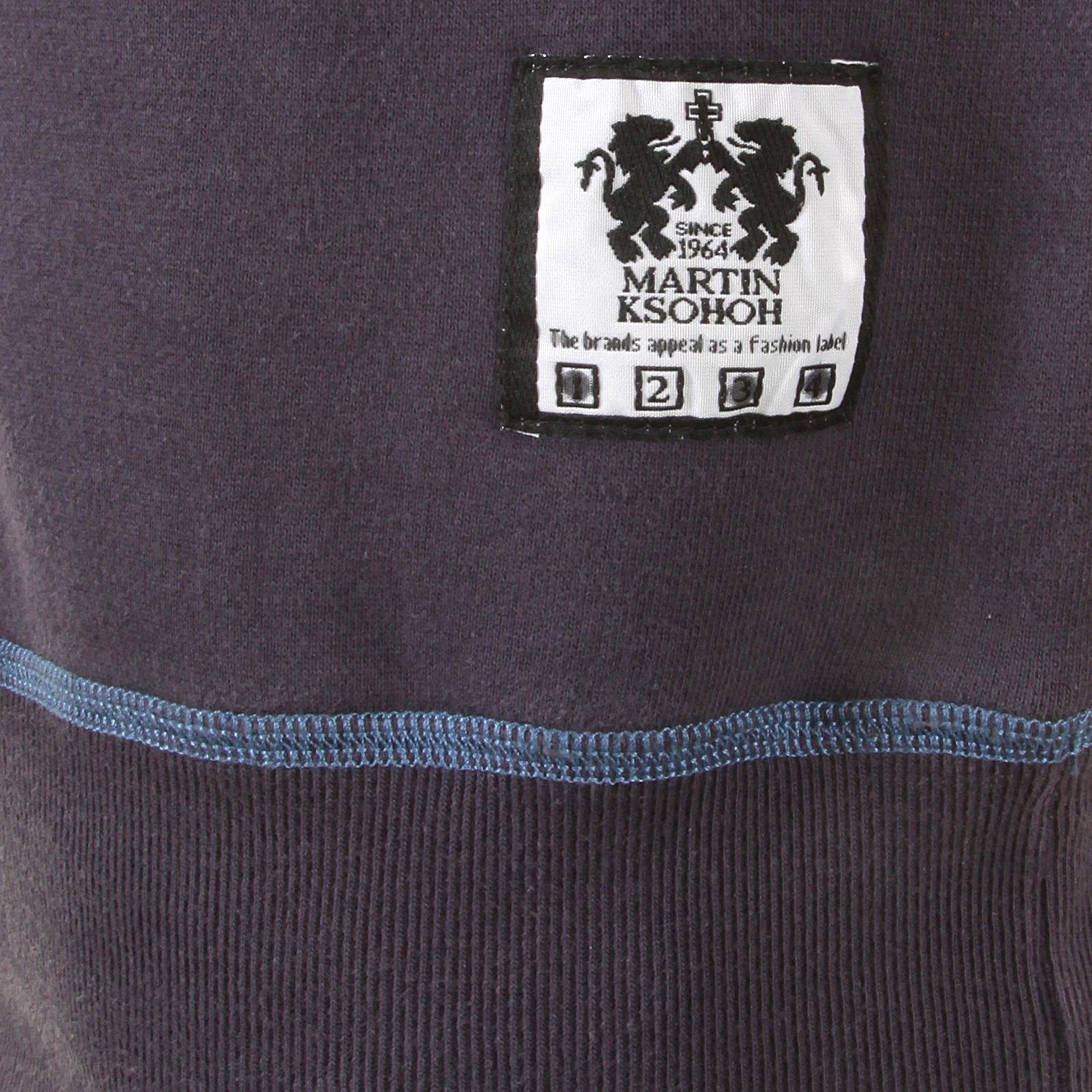 RMC MARTIN KSOHOH LARGE FITTING NAVY RWH141262 CREW NECK KING KONG RMC EVOLUTION PRINTED SWEATSHIRT REDM0919
